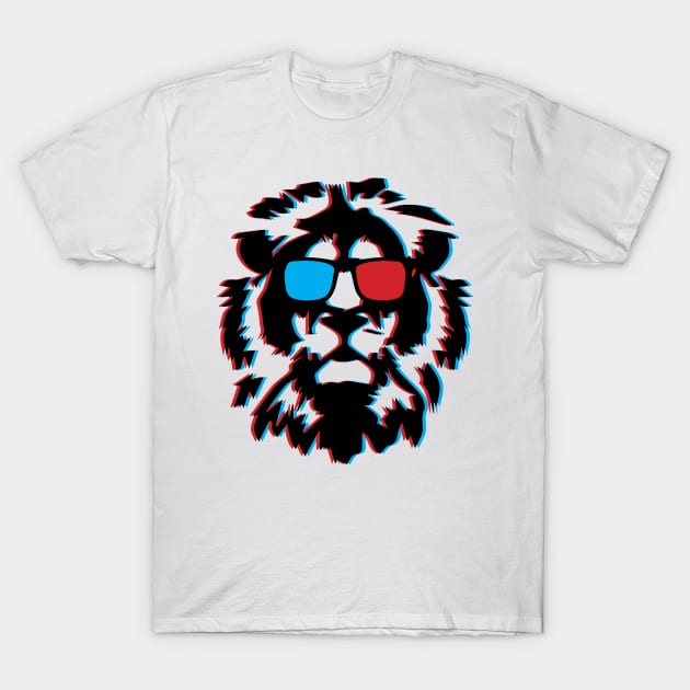 3D Lion T-Shirt by Jahshyewuh